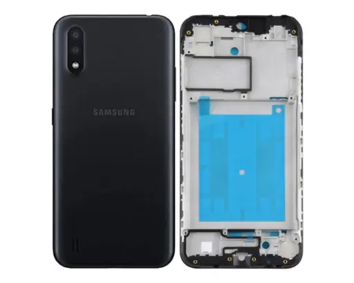 [HS6SA01-3-2] Samsung A(01) Complete Housing (2 in 1) (BLACK)