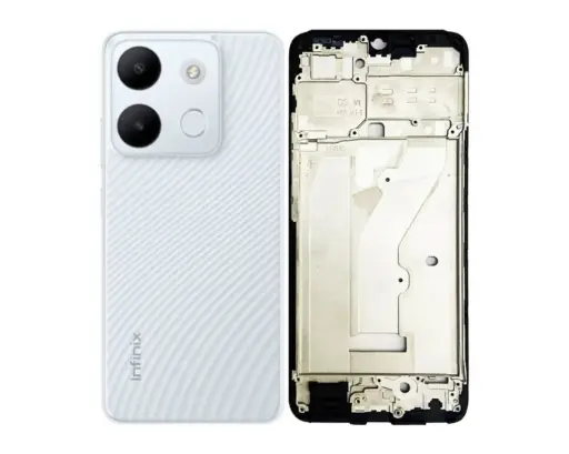 [HS6iNSMT7-3-1] infinix Smart (7) Complete Housing (WHITE)