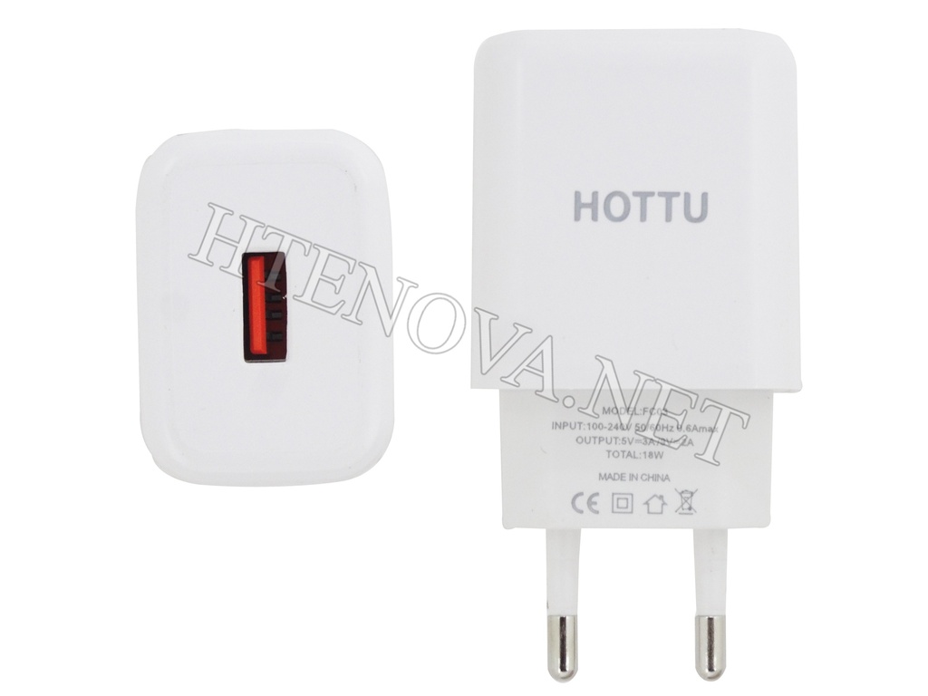 [C1A1S2HTU-2] Qualcomm Charging Adapter HOTTU FC03