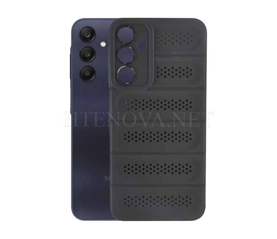 [PO14BSA25-56-2] Samsung A25 Soft Silicone Back Case (BLACK)