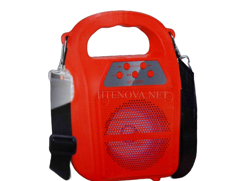 [MD2LM4B-78] Bluetooth MP3 Wireless Solar Speaker 4" + Flashlight  KTS-2007
