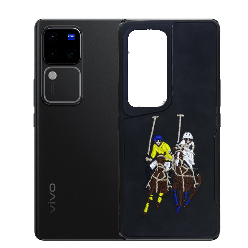 Vivo V30 Leather Back Case