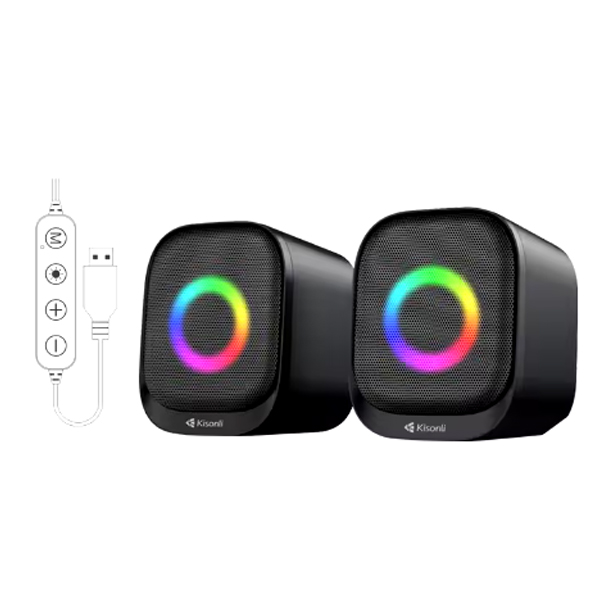 [MDS21LM10A-3] RGB Multifunctional USB Speaker Kisonli X29