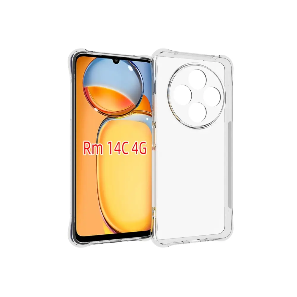 [CA7Mi14C-5]  Xiaomi Redmi 14C Dust Plug TPU Back Case