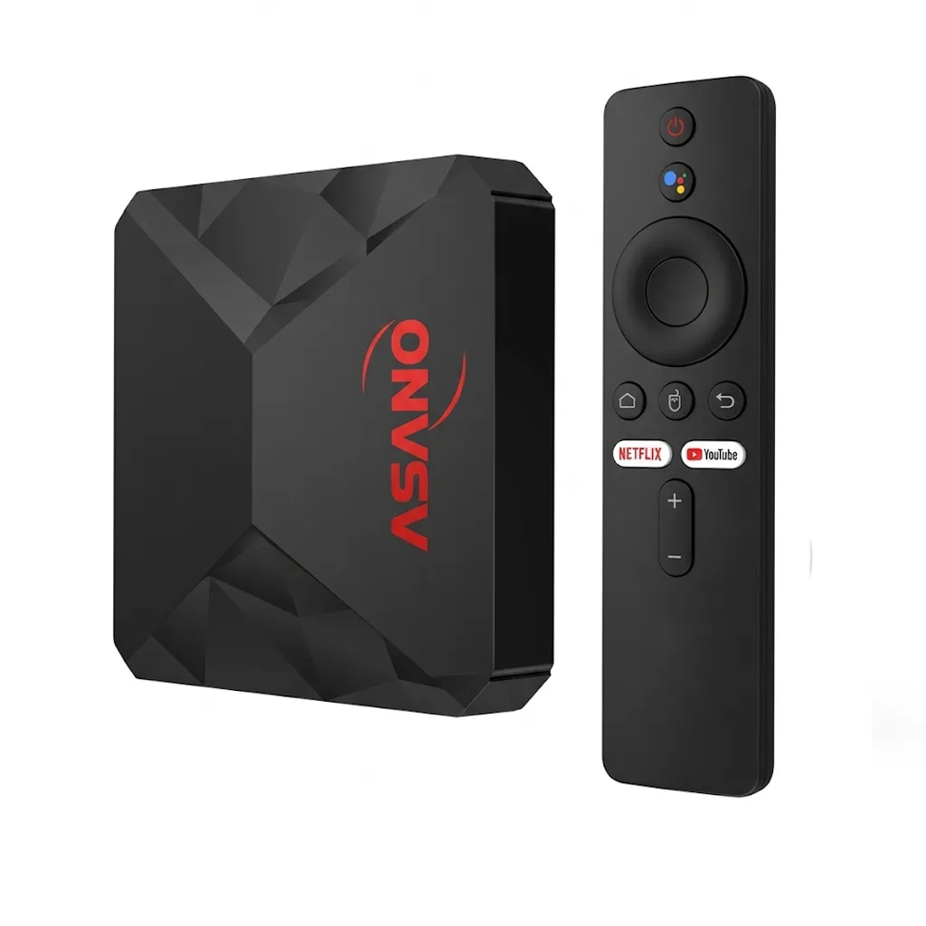 [AB8G128GLM-15] ANDROID TV BOX ASANO +8K HD GLOBAL STREAMING HUB 8G RAM +128G ROM