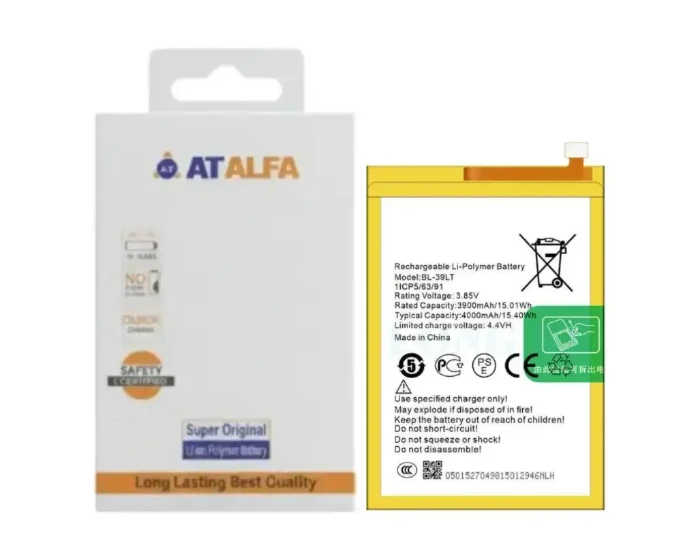 infinix Smart (4) Battery AT Alfa (BL-39LT)