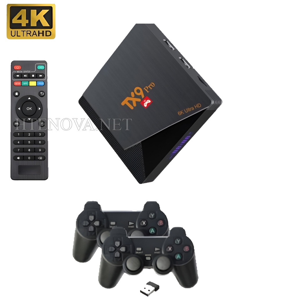 [AB8G128GLM-16] Android Smart TV Box Wireless Controller Gamepad TX9 PRO  