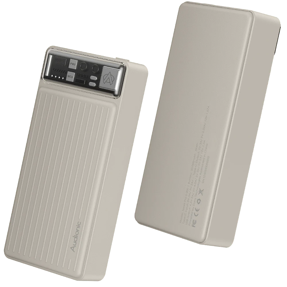 [PB20AD-1] POWER BANK Audionic 20000MAH (SPARK PRO S-200) 