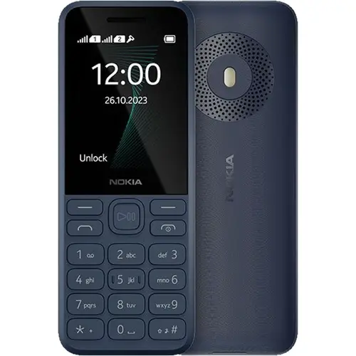 [HS7NK130(24)-2-2] [HS7NK130(24)-2-2] NOKiA 130 (2024) Front & Back HOUSING (BLACK)