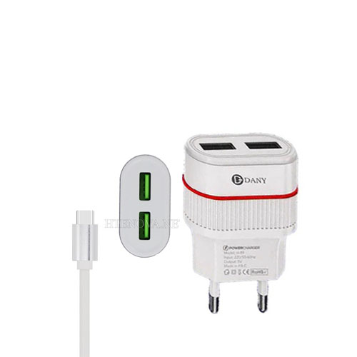 [C1C3T1D-1] TYPE-C CABLE POWER CHARGER DANY H-89