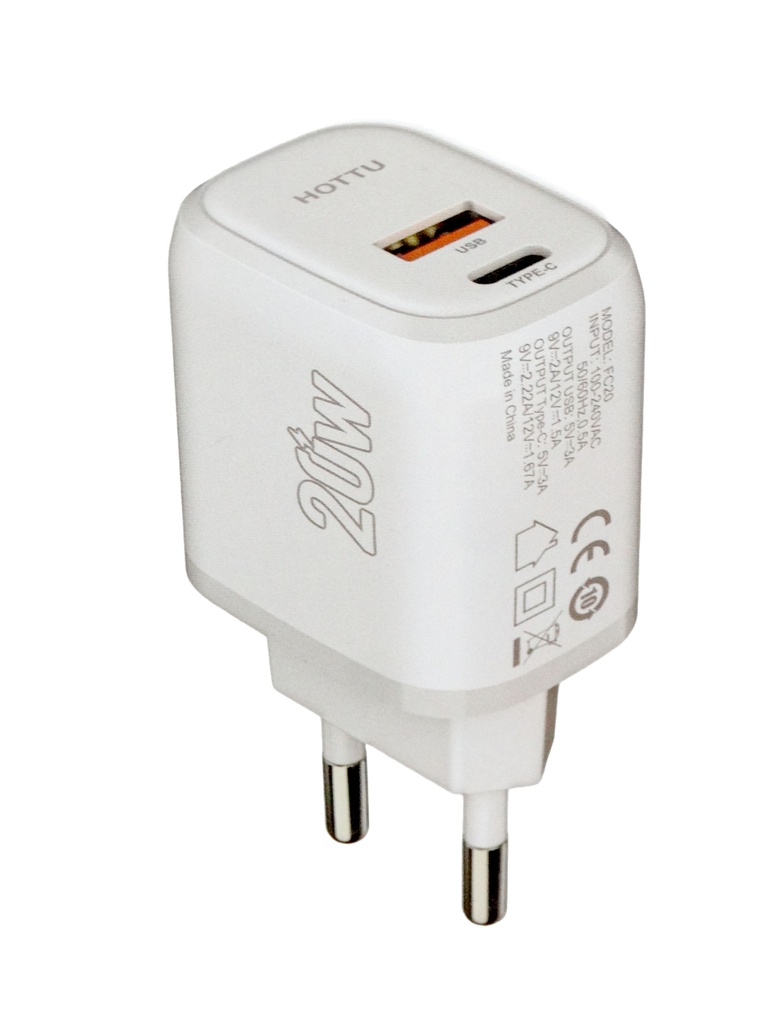 [C1A2T.S2HTU-1] PD & USB PORT CHARGING ADAPTER HOTTU (FC20)
