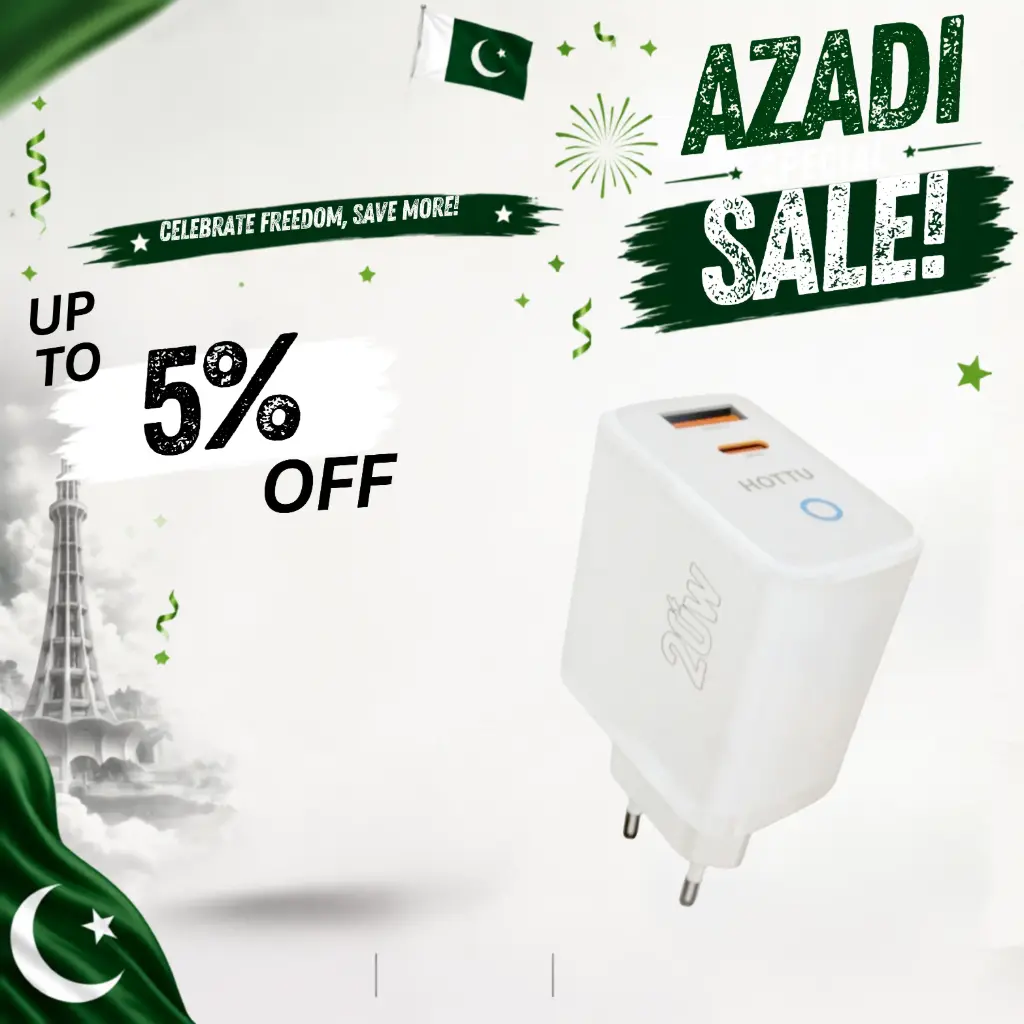 [C1A2T.S2HTU-2] PD & USB PORT CHARGING ADAPTER HOTTU FC21