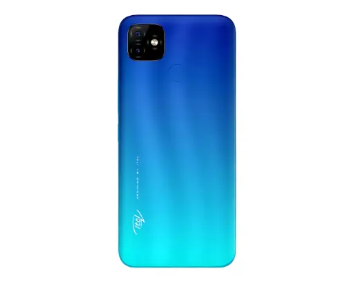 [HS9iTVSN1PL-3-3] itell Vision (1) Plus Only Back (BLUE)