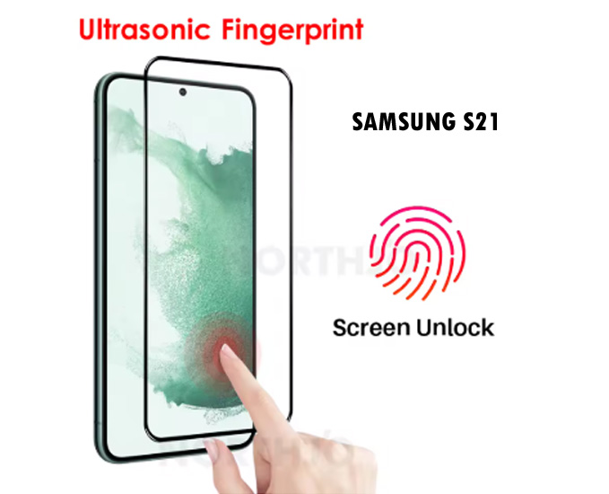 SAMSUNG S21 COLOR GLASS MONKEY KING ULTRASONIC FINGERPRINT 