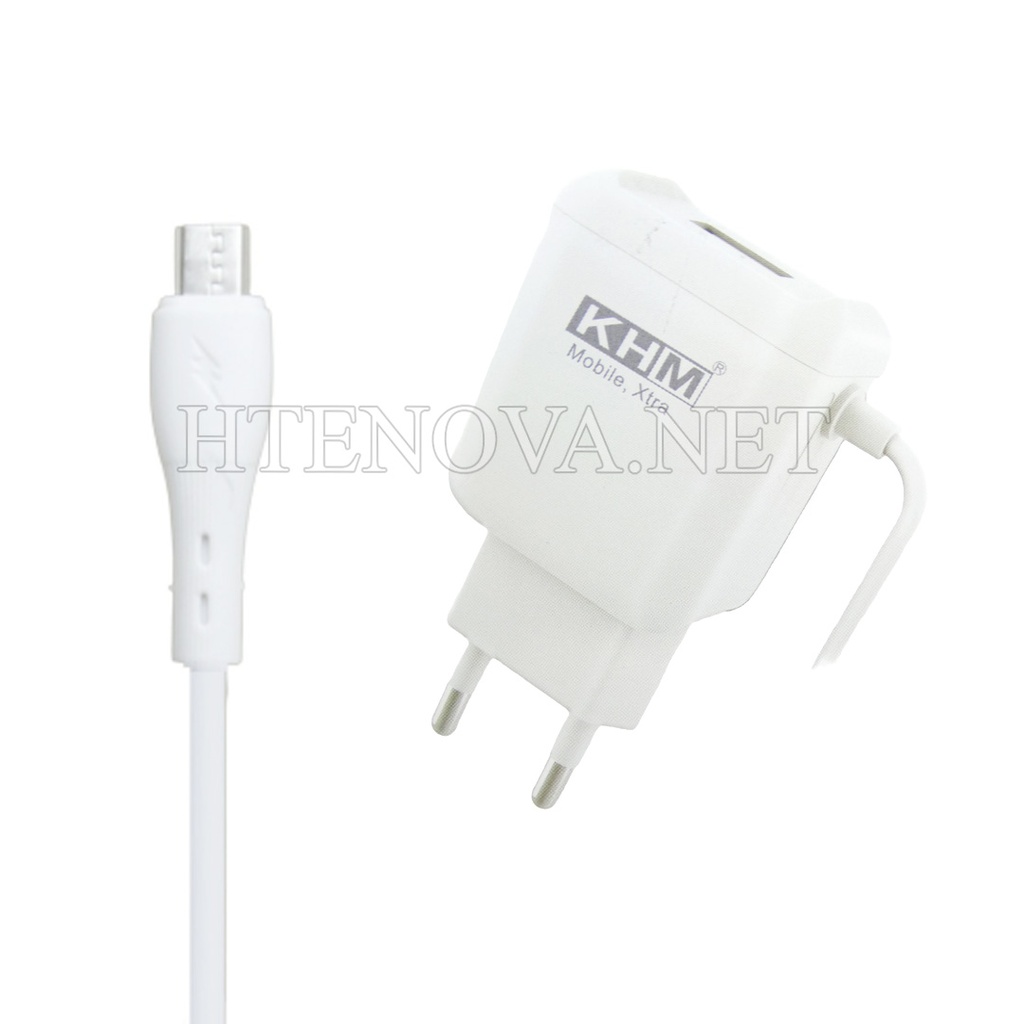 [C1C2M1KHM-3] MICRO CHARGER WITH USB PORT KHM M05