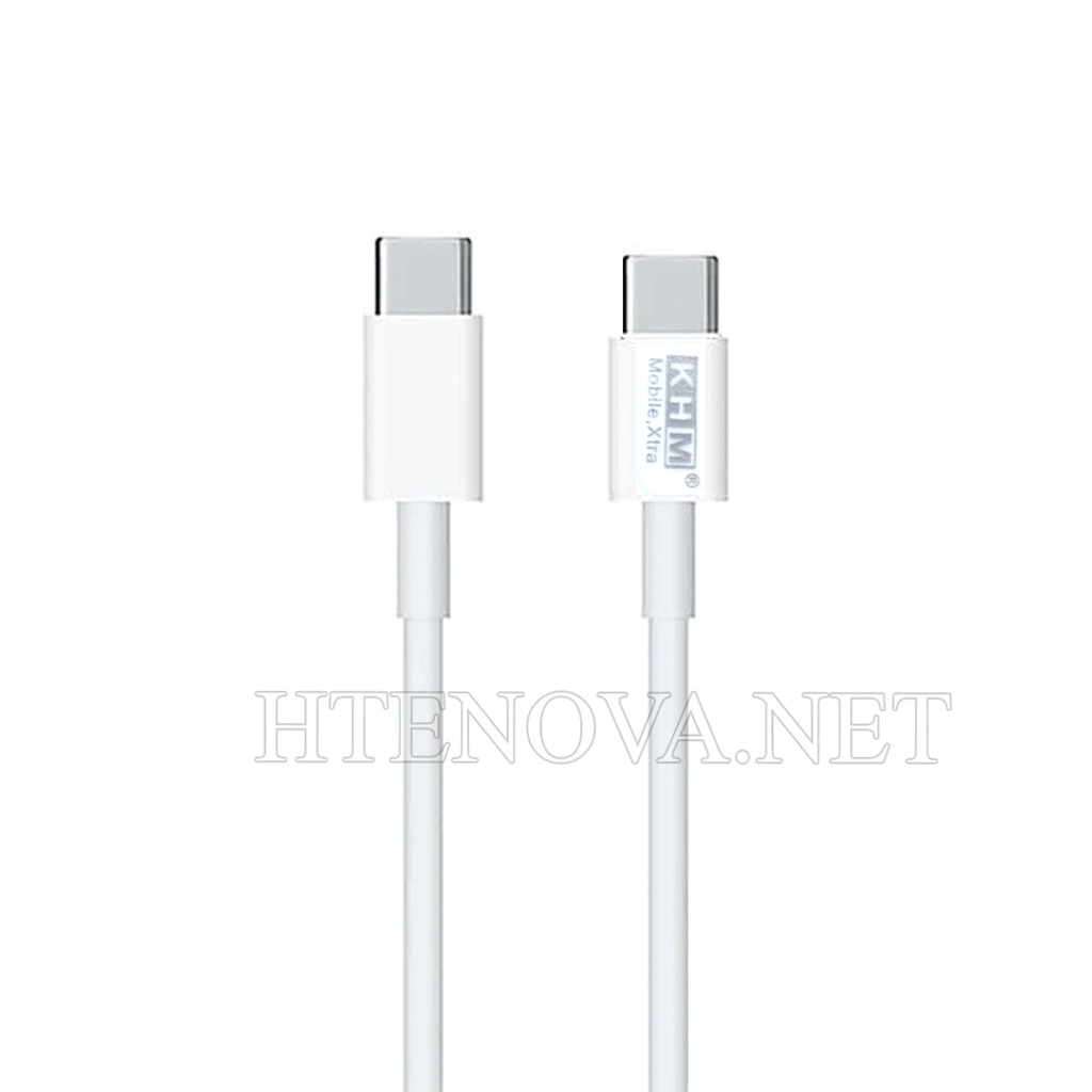 [DCT3TKHM-2] TYPE-C TO TYPE-C DATA CHARGING CABLE 45W 15 PRO KHM