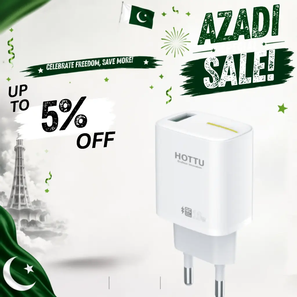 [C1A1S2HTU-3] LIGHT CHARGING ADAPTER HOTTU  FC03 PLUS
