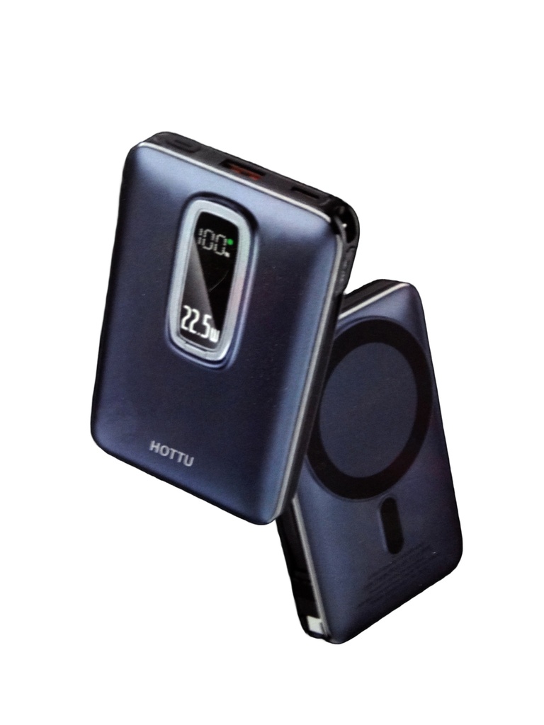 [PB10HTU-15] POWER BANK WIRELESS 10000mah HOTTU  HT32 Magsafe
