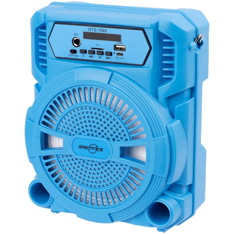 [MDS2LM5C-18] Bluetooth MP3 Player Speaker 6.5" GTS-1946
