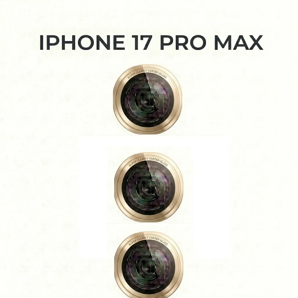 [PL14iP17PMX-6-7] IPHONE 17 PRO MAX CAMERA GLASS