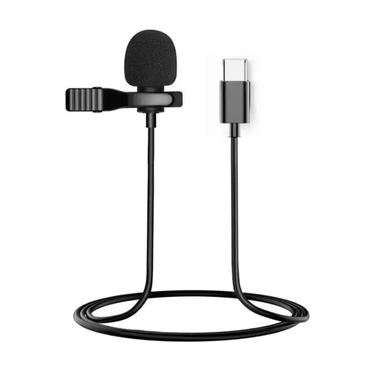 MICROPHONE TYPE-C LAVALIER JMARY MC-R2