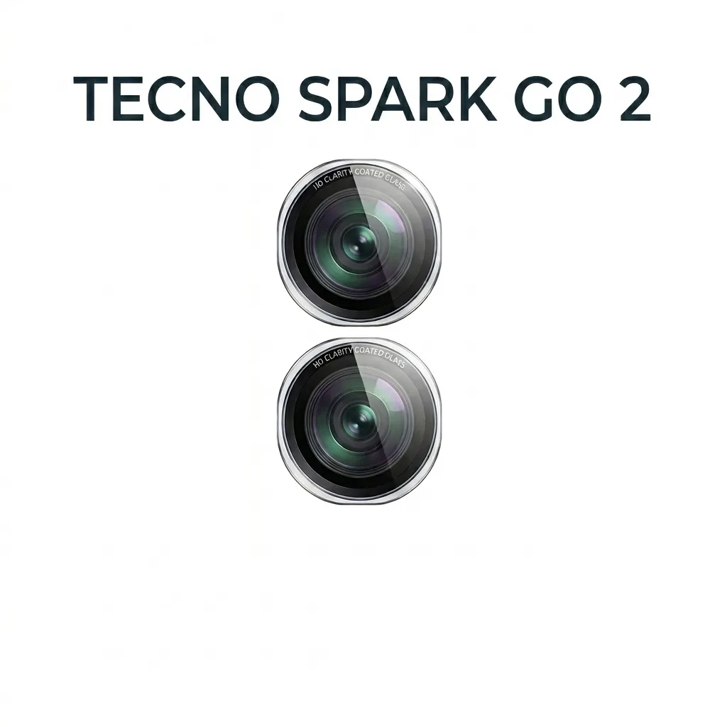 [PL14TSPRKG2-6-2] TECNO SPARK GO 2 CAMERA RiNG GLASS (BLACK)