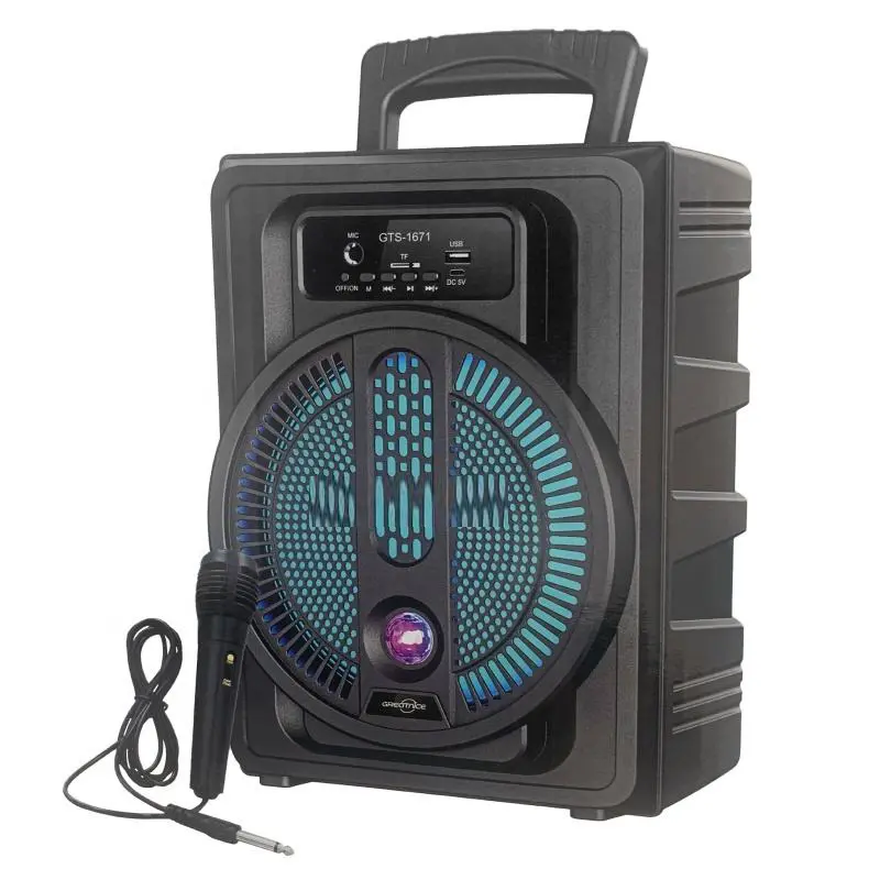 [MD2LM6B-4] Bluetooth MP3 Player Speaker 8" GTS-1671 
