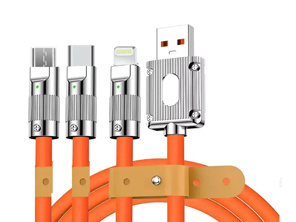 [DCU4S1-4] MULTI Data Charging Cable Orange 