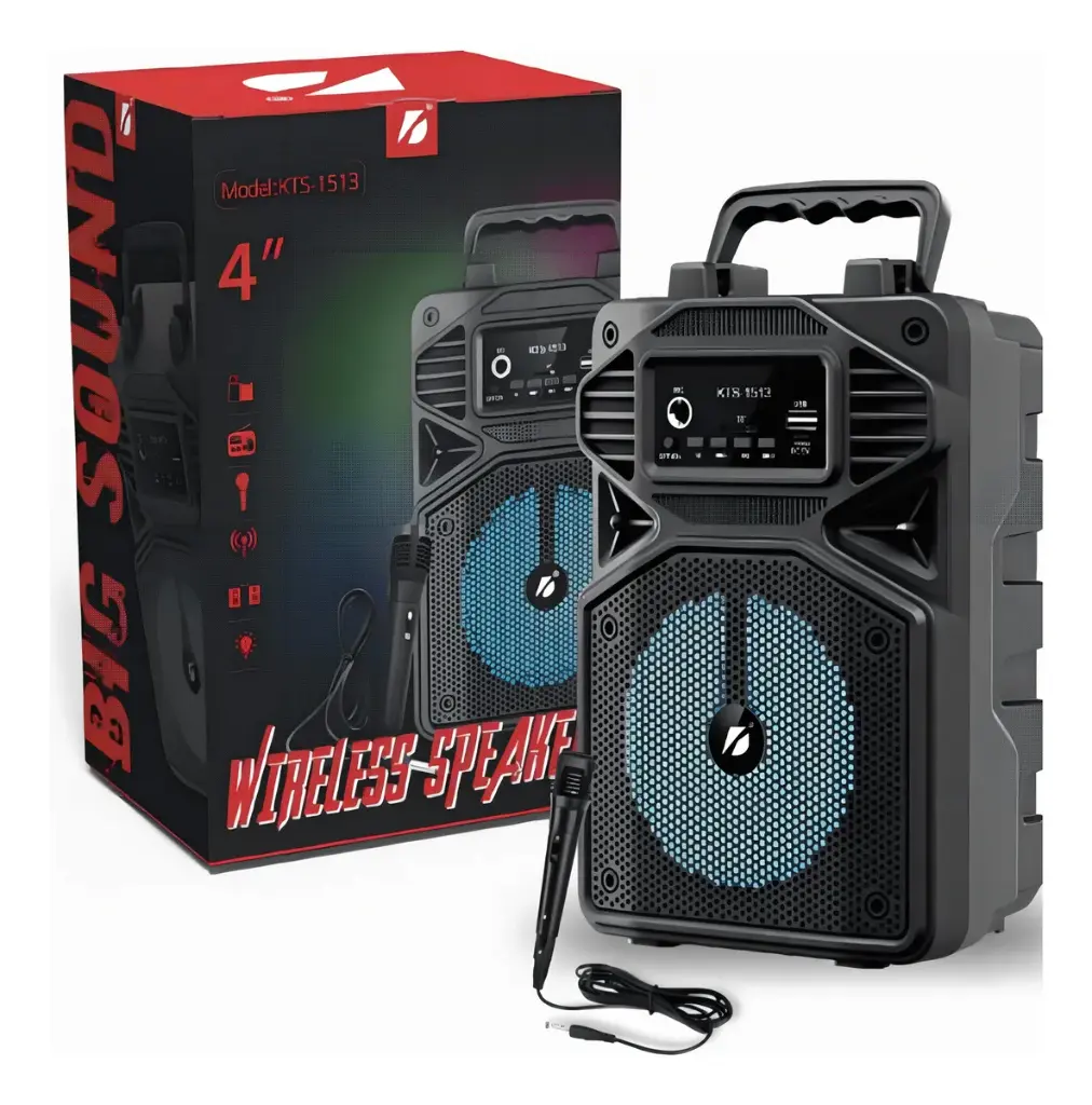 [MD2LM4B-102] Bluetooth MP3 Player Speaker 4"  KTS-1513 
