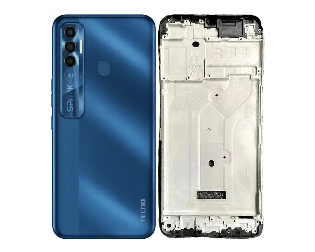 Tecno Spark (7) Pro Complete Housing (BLUE)