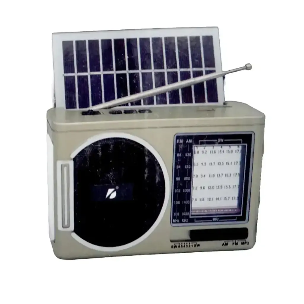 WIRELESS RADIO WITH USB TF AND SOLAR CHARGING KTF-1646