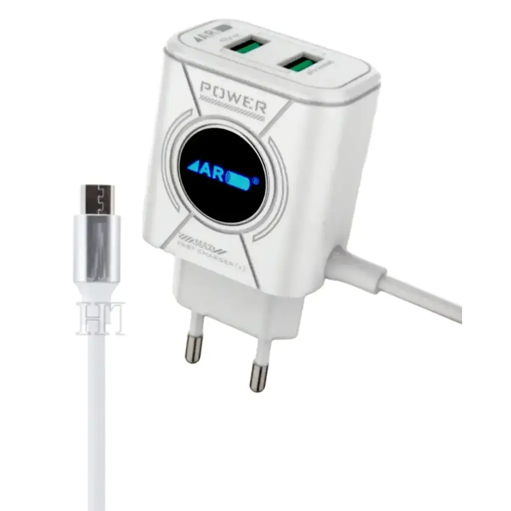 [C1C3M2AR-1] MICRO Fast Charger With 2 EXTRA PORTS  AR-930