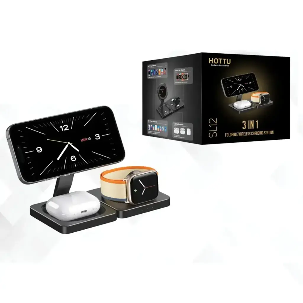 [C1W1W1HTU-2] WIRELESS CHARGER 3IN1 HOTTU SL12