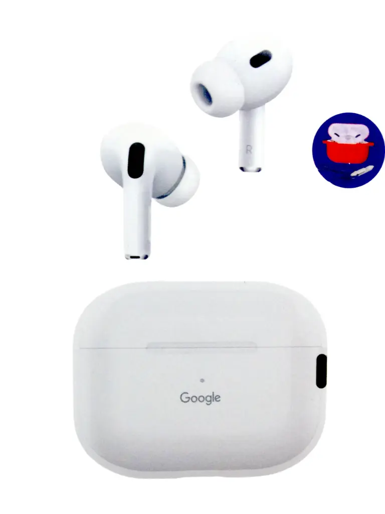 [HFB7GOGL8-1] AirPods Pro Google WITH POUCH G-AT06 PRO MAX BRANDED