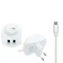 [C1C3T1HH-4] TYPE C Charger With 2 Extra USB Ports HH Rapid 4 iNTELLECT