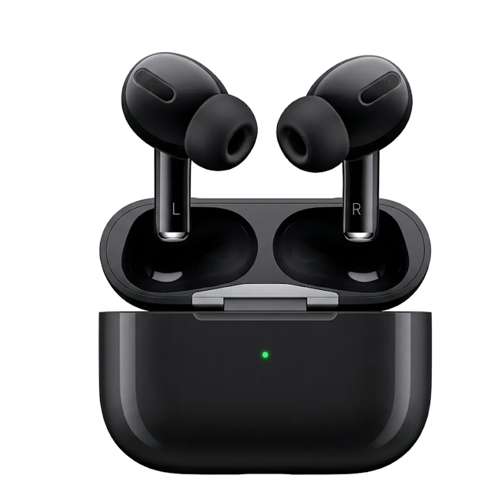 [HFB7LM8-227] Bluetooth Airpods Pro 2 WITH POUCH BLACK