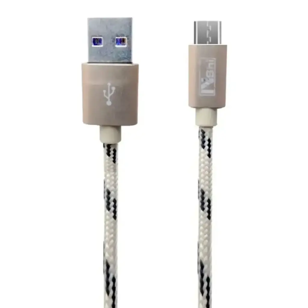 [DCM6S9-5] Micro Data Charging Cable METAL 2-Meter Long