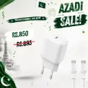 [C1C1T2ORM-1] Fast Charger With Type-C to Type-C Cable PowerCube 202 OCW-5202ECC Oraimo 
