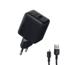 [C1C1T2ORM-3] FAST Charger WITH TYPE-C -USB CABLE CANNON 18S (OCW-5184E+C53) Oraimo 
