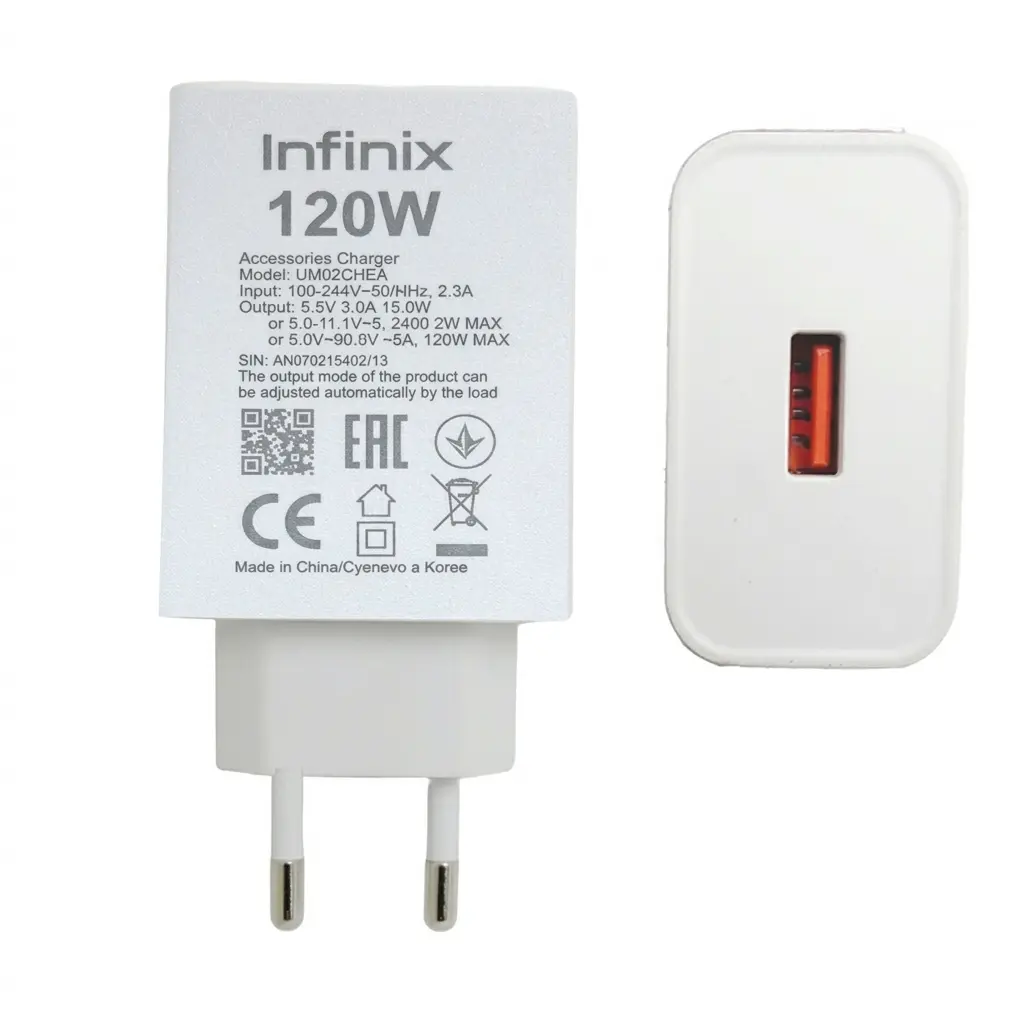 [C1A1S2i-37] INFINIX CHARGING ADAPTOR 120W