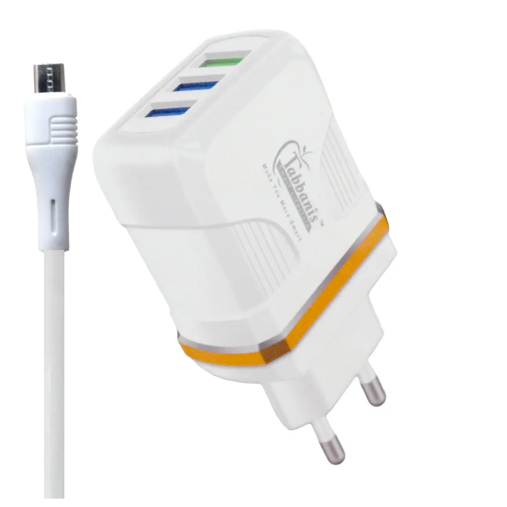 [C1C4M1LM-41] MICRO CHARGER WITH 3 EXTRA USB PORTS (CH-031)