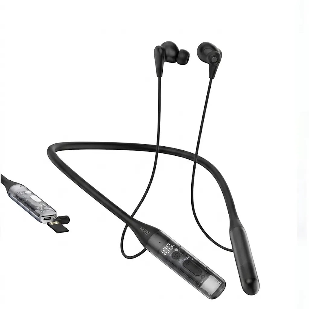 [HFB3HTU5-10] Bluetooth Neckband ENC Hottu NB02 TF Card