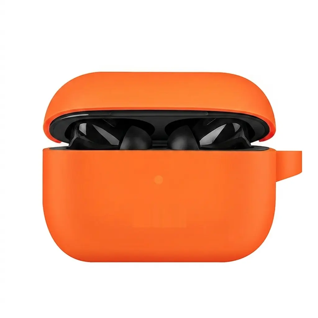 [HFB7LM8-245] BLUETOOTH AIRPODS WITH ORANGE POUCH