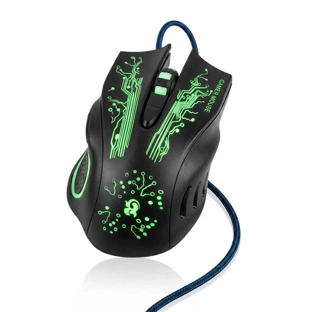 [CPU MOUSE-62] Wired Optical Mouse 3600DPL Q5