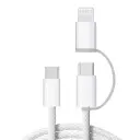 [DCT3L1-1] TYPE (C) TO C WITH IPHONE CHARGING CABLE (60W) 