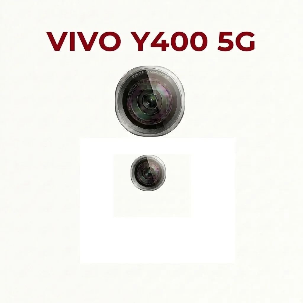[PL14ViY400(5G)-6-7] VIVO Y400 (5G) CAMERA GLASS SILVER