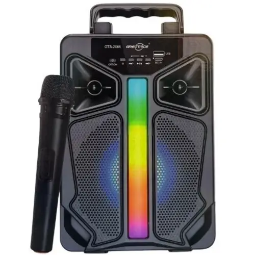  Bluetooth MP3 Player Speaker 6.5" GTS-2066