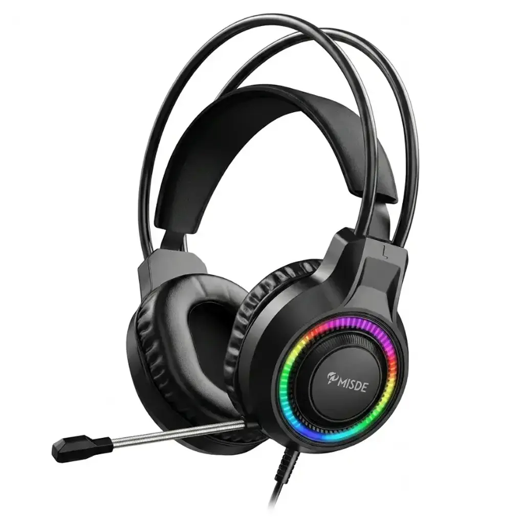 [HF8LM5-139] WIRED HEADPHONE GAMING MISDE RGB V6S
