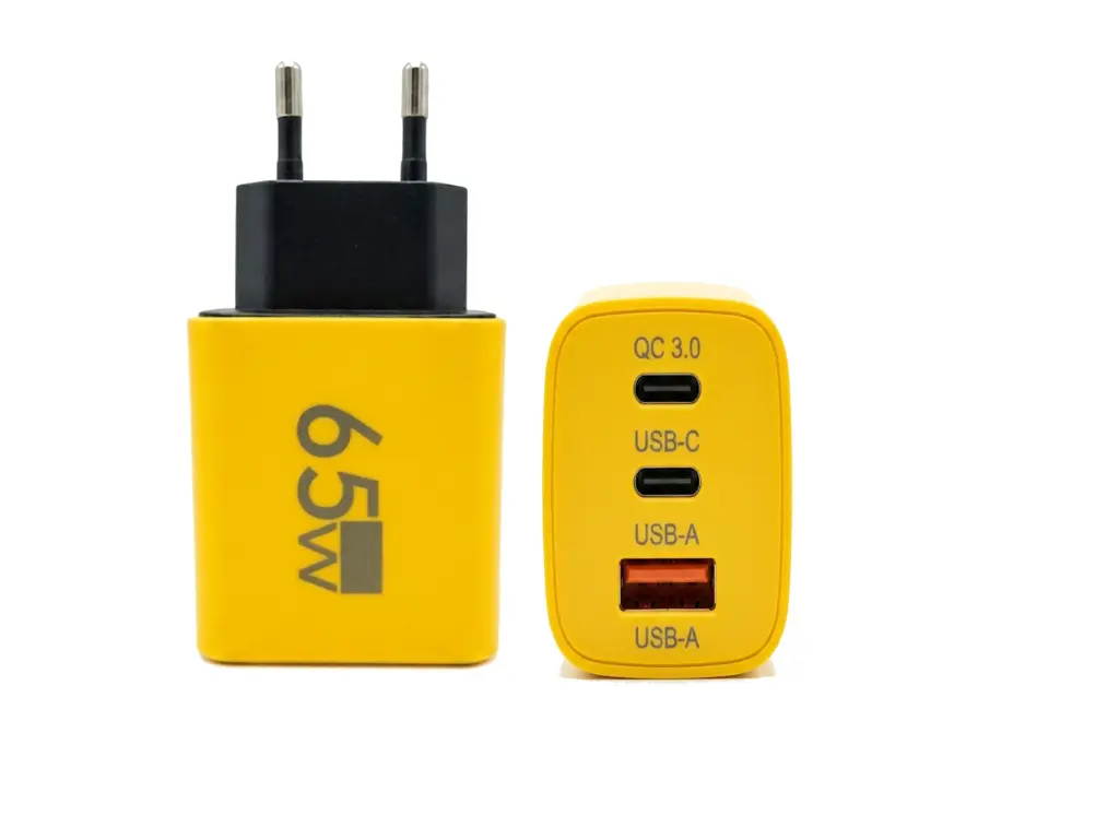 [C1A3T.S2LM-4] CHARGING ADAPTAR USB PORT WITH TWO  EXTRA TYPE C PORT 65W 