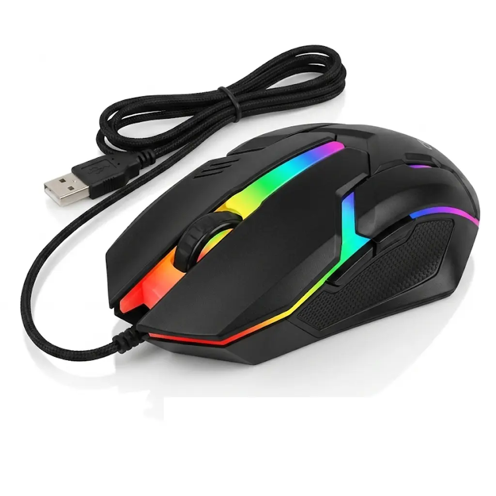 [CPU MOUSE-67] WIRED MOUSE CREATIVE BACKLIT OPTICAL GM 206